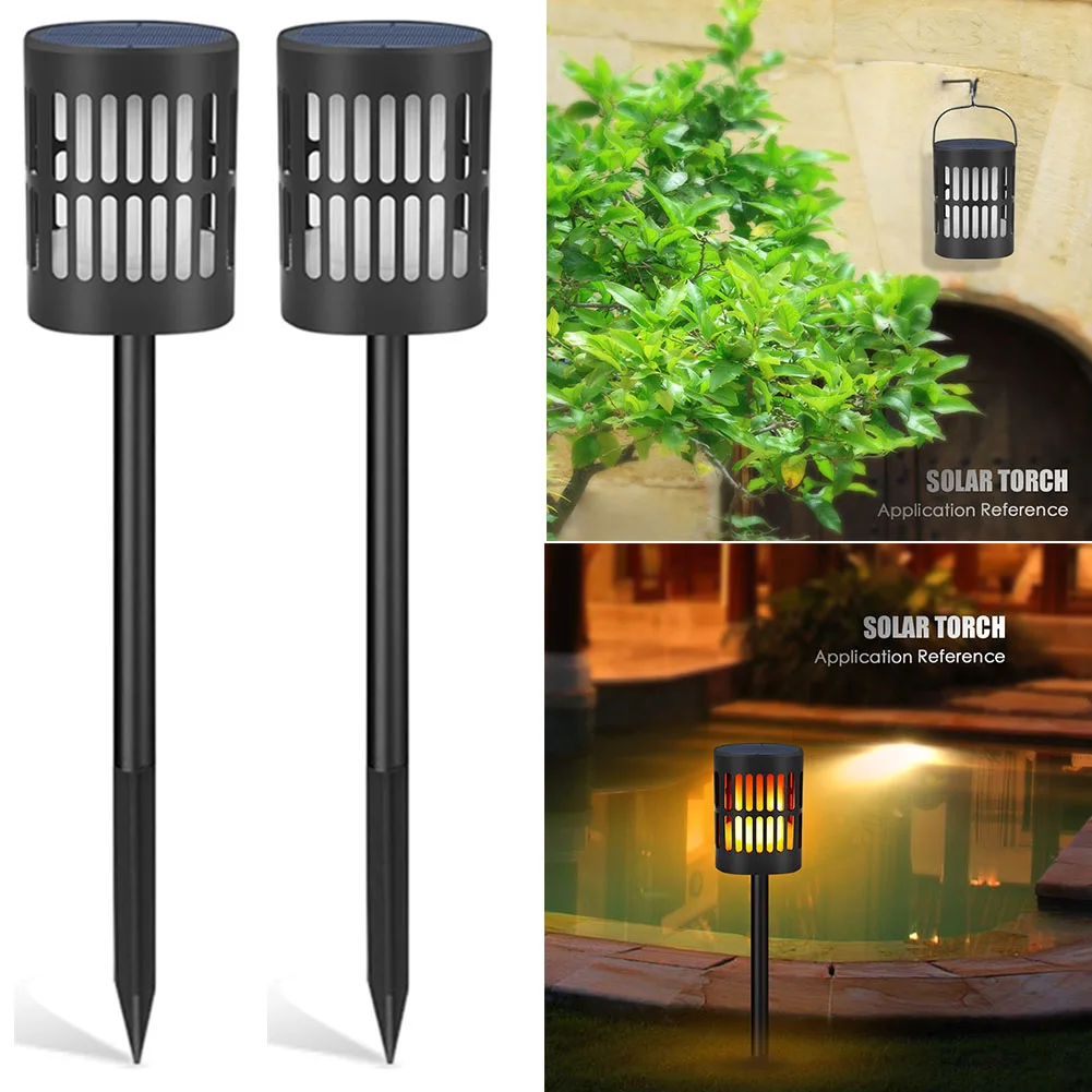 

Led Waterproof Party Torch Outdoor Bulb Solar Lamp Flickering Flame Effect Home Decor Durable Garden Ornament Realistic
