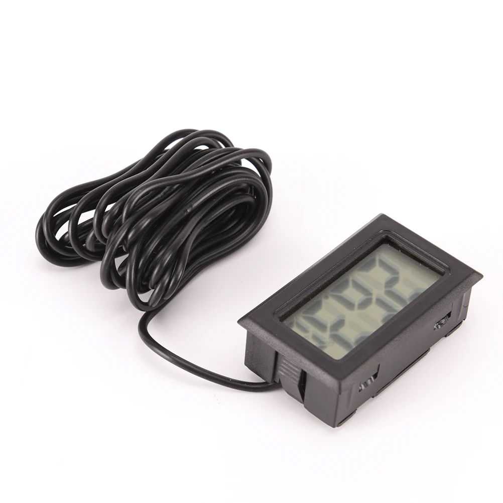 

Quality Mini LCD Display Inlay Digital Thermometer Probe Refrigerator/Fish Tank Temperature Tester