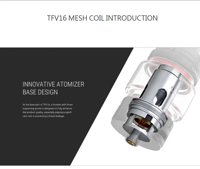 Oryginalny SMOK TFV16 zbiornik 9ml atomizer do elektronicznego papierosa 510 gwint TFV 16 cewka z siatką parownik VS TFV12 książę zbiornik Vape tanie tanio Wymienne SMOK TFV16 Tank Metal 510 thread Box MOD Vape 32*64 5mm 16mm Oryginalny SMOK TFV16 zbiornik 9ml atomizer do elektronicznego papierosa 510 gwint TFV 16 cewka z siatką parownik VS TFV12 książę zbiornik Vape tanie tanio Wymienne SMOK TFV16 Tank Metal 510 thread Box MOD Vape 32*64 5mm 16mm