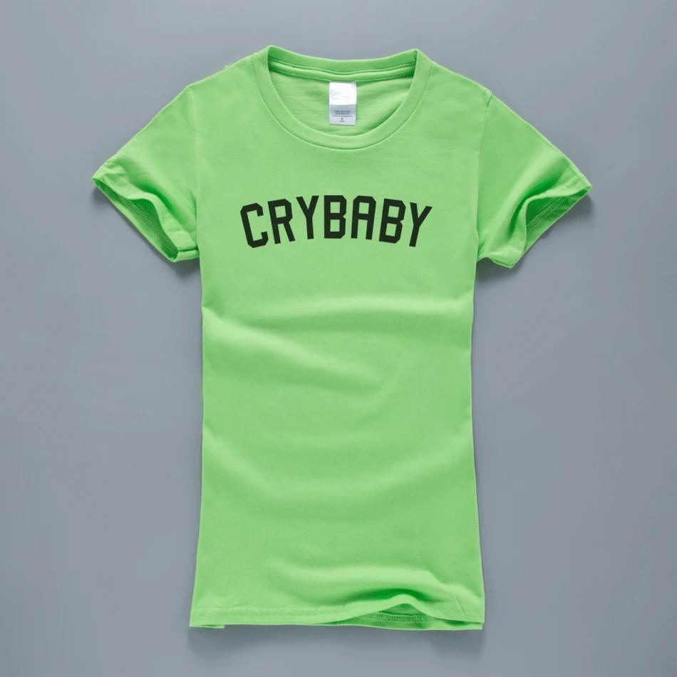 Кавайная футболка Cry Baby для женщин новинка 2019 Стильная летняя женская