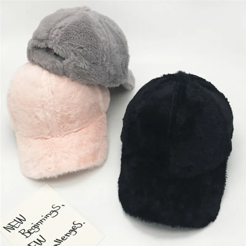 Зимние женские Винтаж Бейсбол Кепки Snapback шляпа папа хип хоп дружище теплые Fleece Snap
