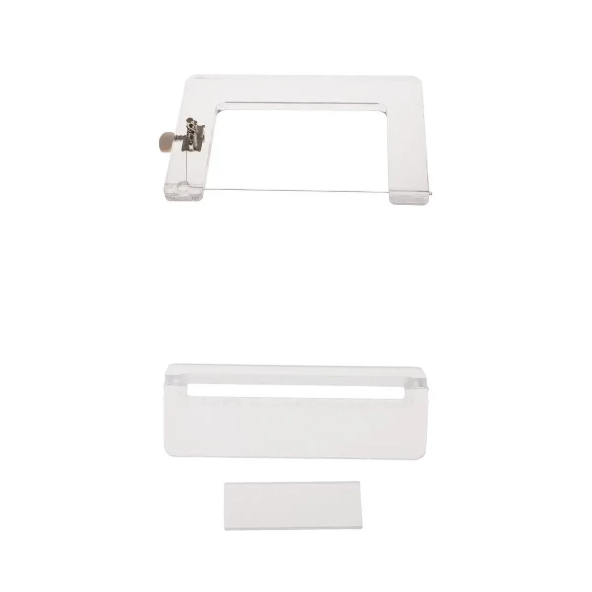 Multi-Functional Acrylic Soap Beveler/Planer with Soap Loaf Wire String Cutter Slicer Saw Handmade Soap Making Supplies Tool Kit