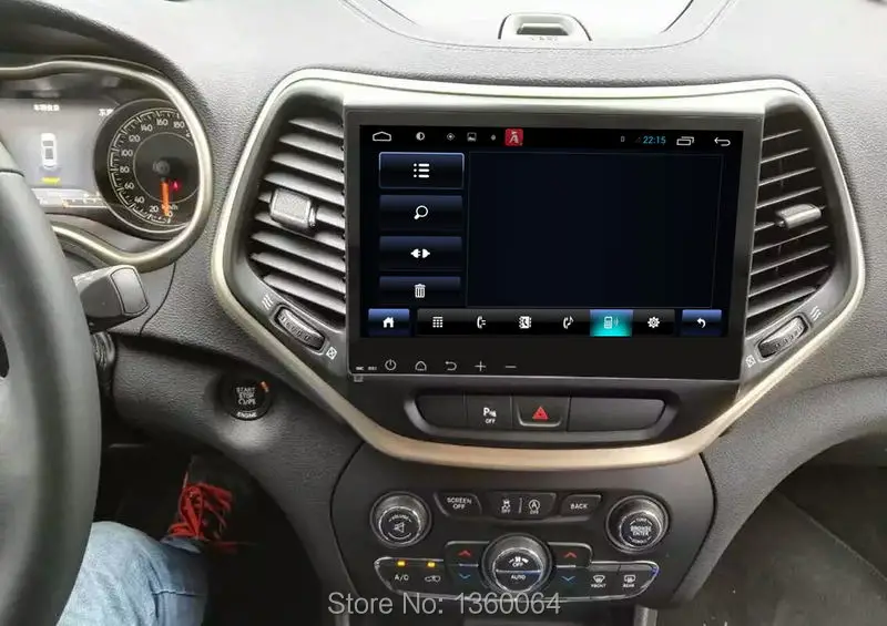 Excellent 10.2" Quad Core 1024X600 Android 6.0 Car Radio DVD GPS Navigation Bluetooth Stereo Head Unit for Jeep Cherokee 2015 2016 WIFI 3G 13