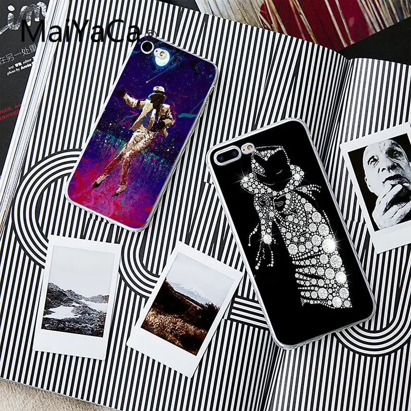 

MaiYaCa Pop Star Michael Jackson Unbelievable Luxury Phone Case For iphone 8 8plus and 7 7plus 6s 6s Plus 6 6plus XS XR