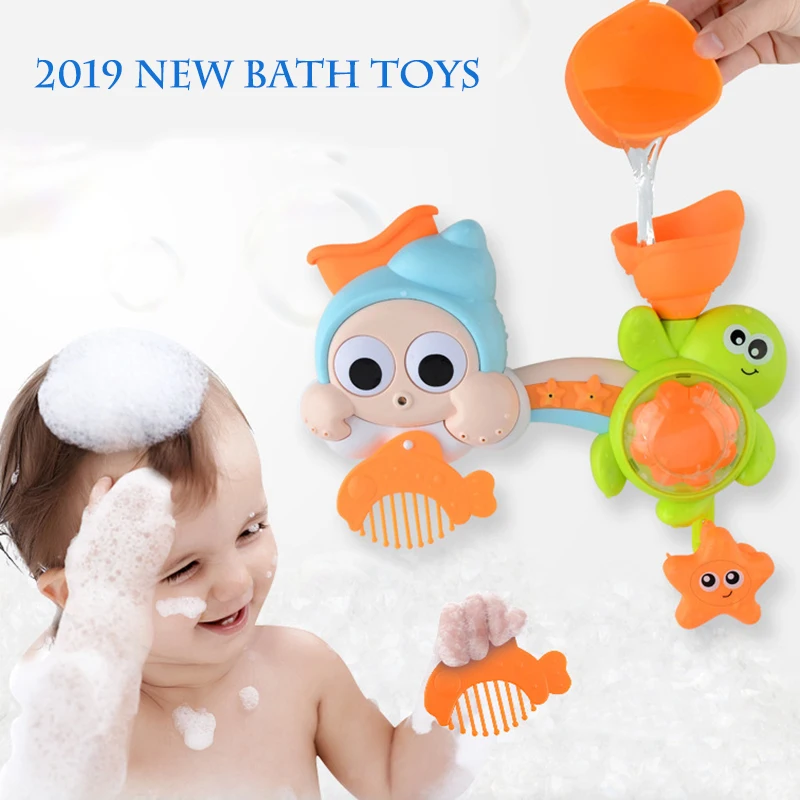 

Summer Baby kids Bath Toys Children's Play Water Game Baby & Toddler Toys Bathroom Bath Water Toy Kit Kids Swim Toys & Hobbies