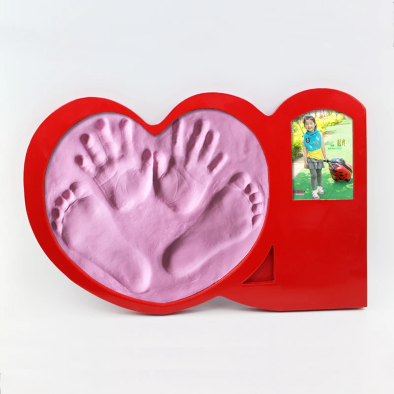 clay footprint for couple