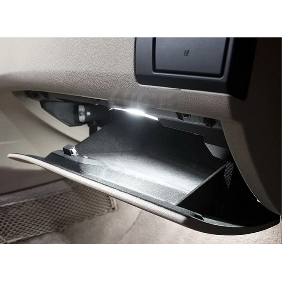 1X Автомобильный светодиодный перчатки багажник светильник 12V светодиодный подсветки перчаточного ящика лампа для BMW E46 E90 X5 E53 E81 E82 E83 X3 E84 X1 E87 E88 E89 E91 E92 аксессуары