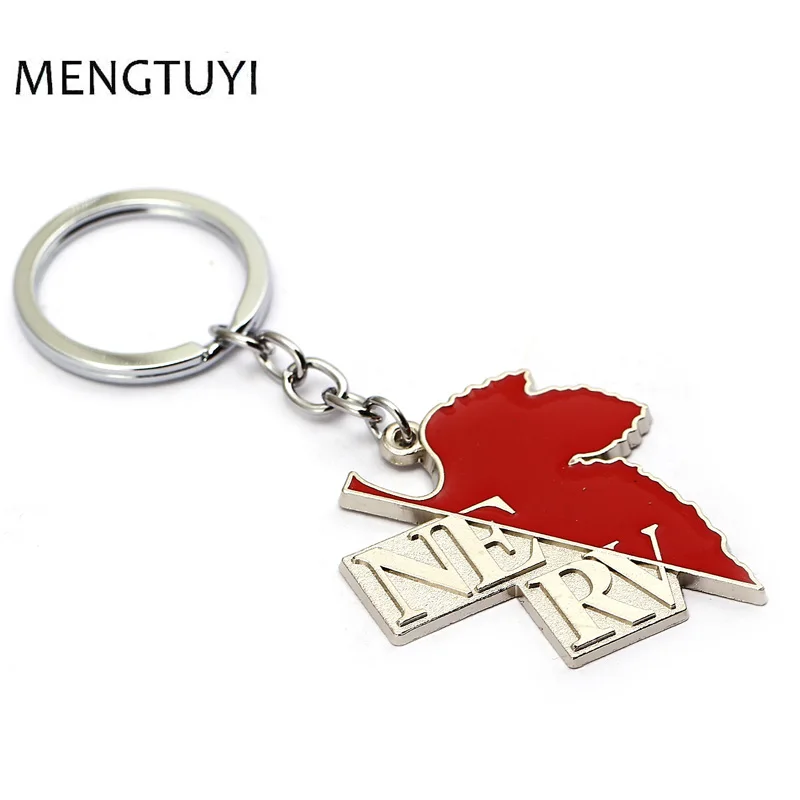 Брелок J Store для ключей мужчин и женщин неоновый брелок с красным Кленовым листом