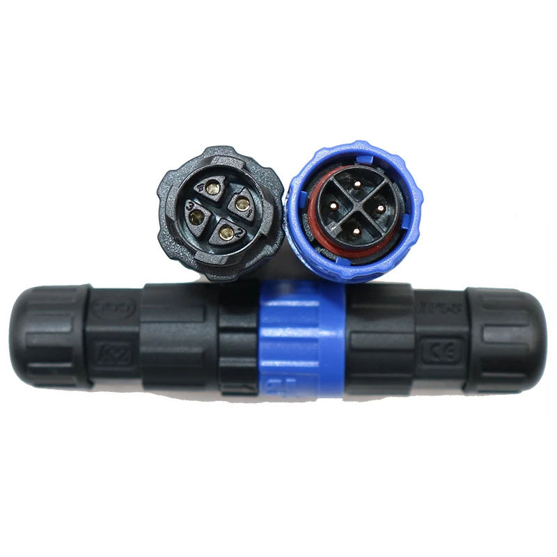 1PC M16 waterproof cable connector IP68 aviation plug socket 2pin3pin4pin5pin6pin7pin8pin9pin10pin11pin12pin quickly connected