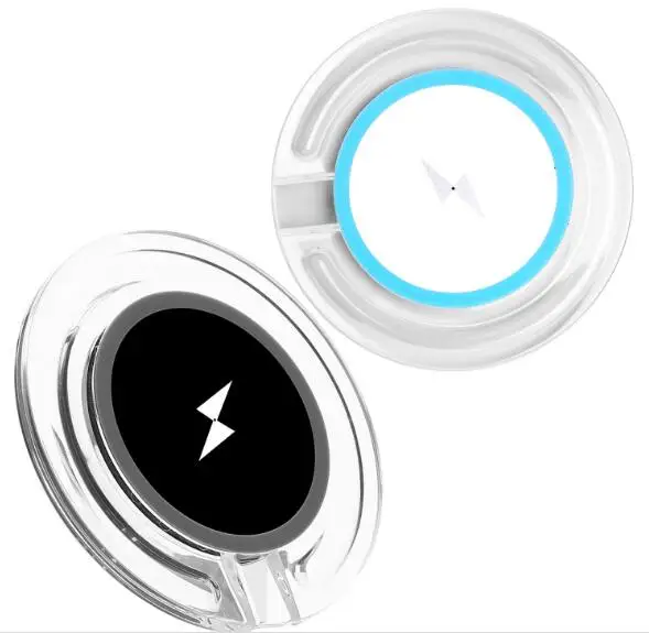 

Wholesale QI standard Mobile phone Wireless charger Anti-slip round chargers