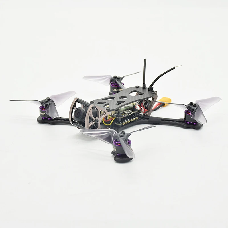 

Lisamrc LS-X140 140mm Wheelbase Frame Carbon Fiber 1206 4500kv Brushless Motor 28A ESC 700tvl Camera For RC DIY FPV Racing Drone