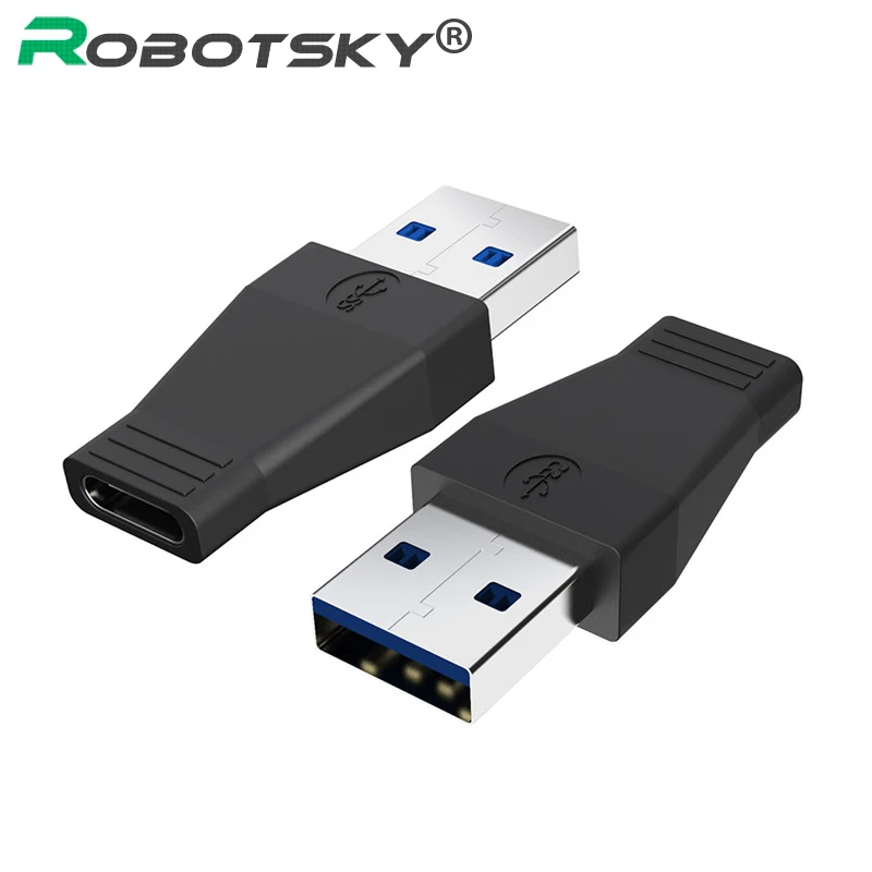 Конвертер данных USB 3 0 папа-USB 1 Type C мама для Macbook Huawei P9 Xiaomi 4C Nexus 5X | Электроника