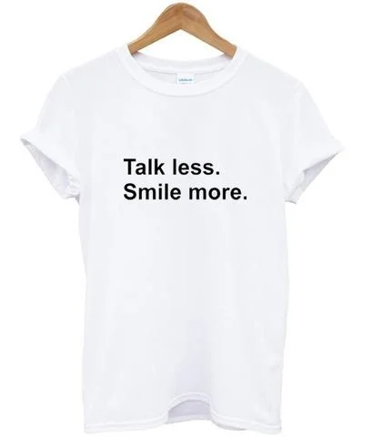 Рубашка с надписью Smile More от sunfiz YF | Женская одежда