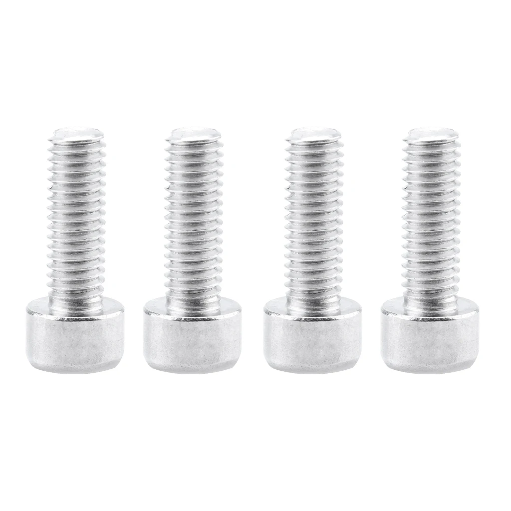 4Pcs Water Bottle Cage Screws Aluminum Alloy Bike Holder Screws Cycling Bicycle Cage Bolts Accessories 