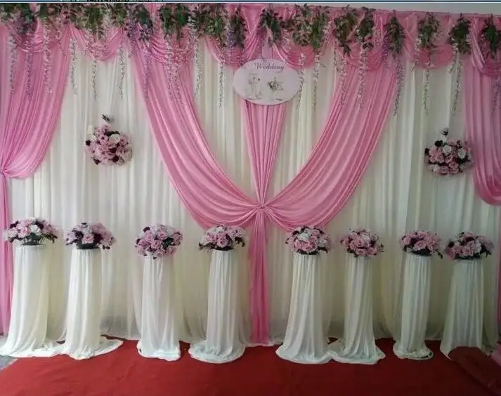 Свадебные занавески 10ft x 20ft для праздника вечерние свадебные украшения фон шторы