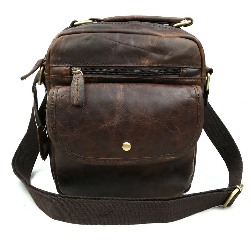 

Genuine Leather Man Shoulder Bags Crazy Horse Man Handbag Hot Sale Man Messenger Bags 2015 Vintage Fashion Casual Man Bags