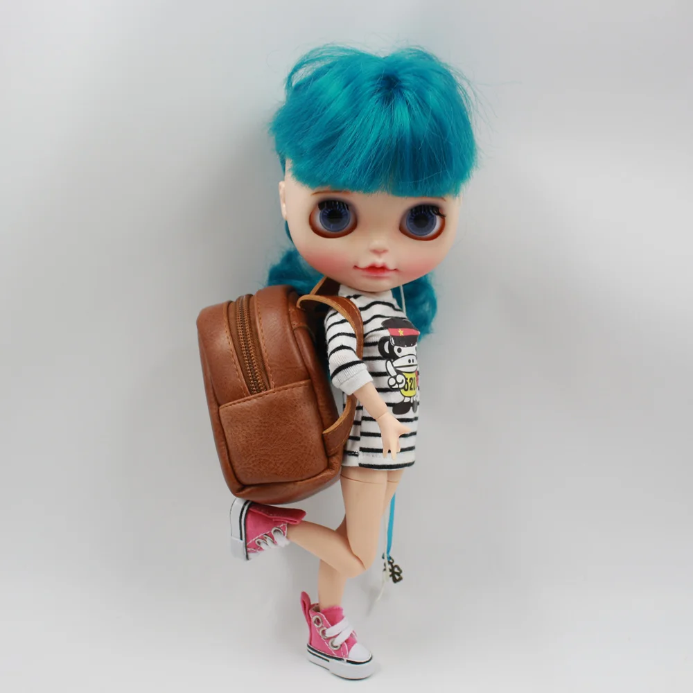 Фабрика Blyth doll 11 цвет кожаный рюкзак для выбора милый брелок для ключей