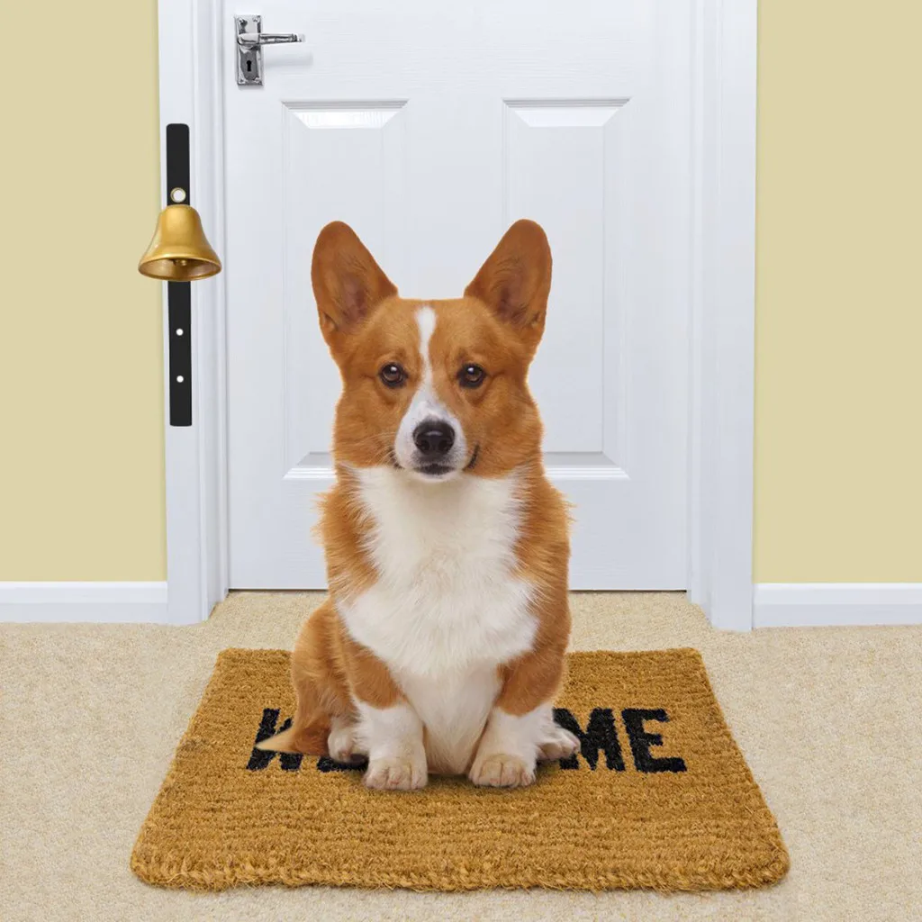 Pet Dog тренировка анти-захват двери дверной звонок дом тренировочные продукты сигнальный дверной колокольчик для собак и кошек для potty обучения@ 15