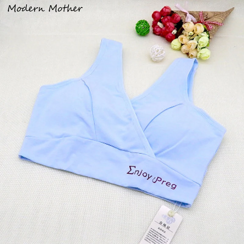 

Cotton 2019 Breast Feeding Maternity Bras Sleep Nursing Bras Women Pregnant Feeding Underwear Clothes Size M/L/XL/XXL/XXXL