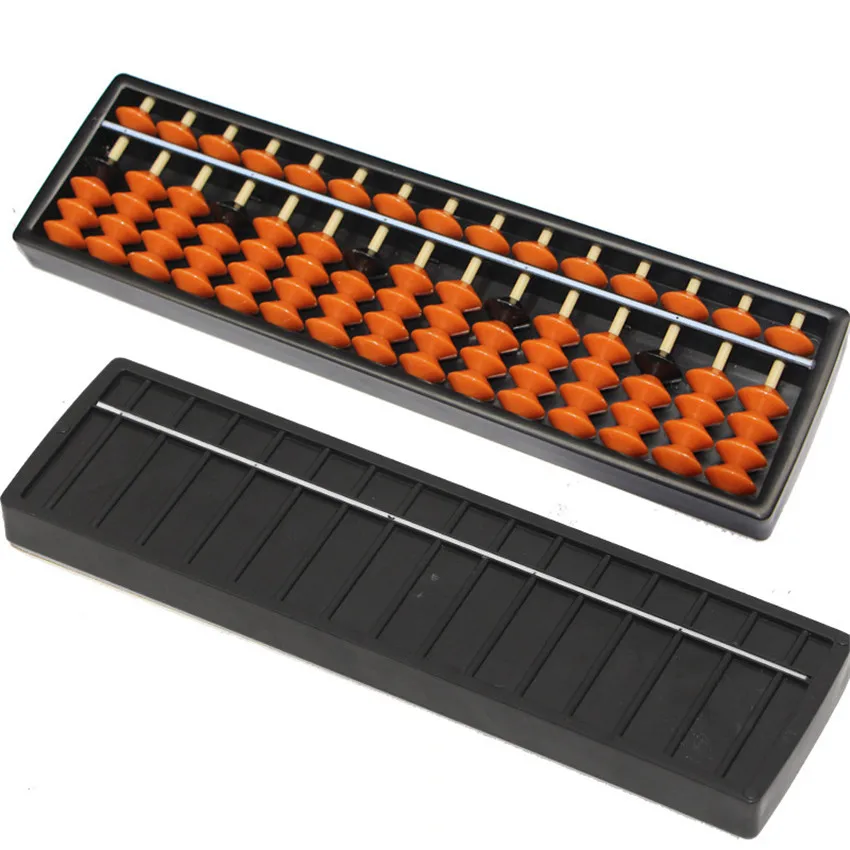 Abacus Soroban 15 Rods Beads Column Math Toy School Learning Aid Tool For Math Business Chinese Traditional Educational Toys Abacus Soroban 15 Rods Beads Column Math Toy School Learning Aid Tool For Math Business Chinese Traditional Educational Toys