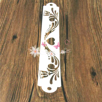 

1PC Delicate rose flower totem Shaped Reusable Stencil Airbrush Painting Art DIY Home Decor Scrap booking Album Crafts