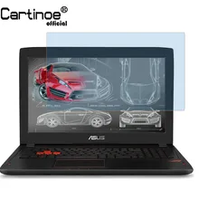 Cartinoe 15,6 дюймов 16:9 защитная плёнка для экрана ноутбука для Asus Rog Gl502vs/Strix ноутбук универсальная защитная пленка анти синий светильник 2 шт