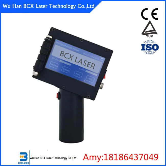 

Portable Expiry Date Continue Handheld Inkjet Code Printer For Sale