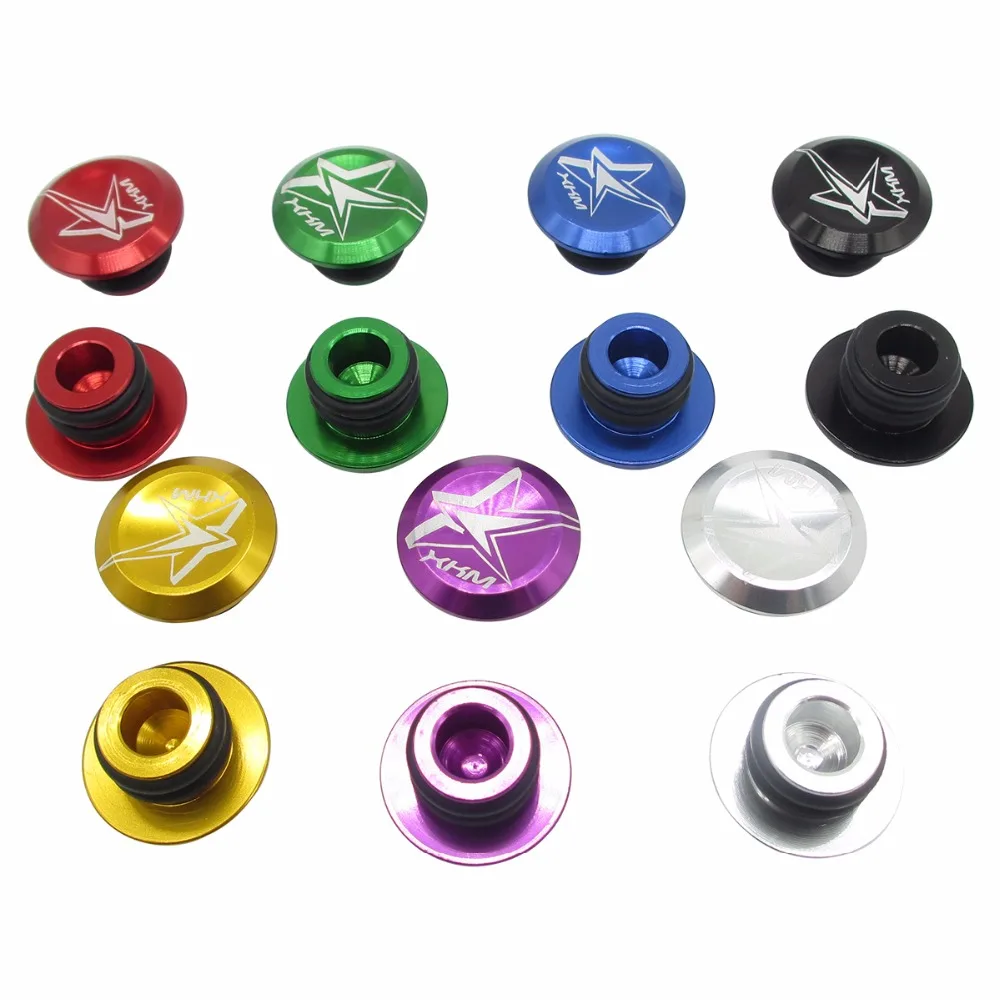 

7 Colors Anodized Cycling Accessories Alloy Handlebar Caps 1 Pair MTB Bicycle Handlebar Grips Caps Bike Handle Bar End Plugs