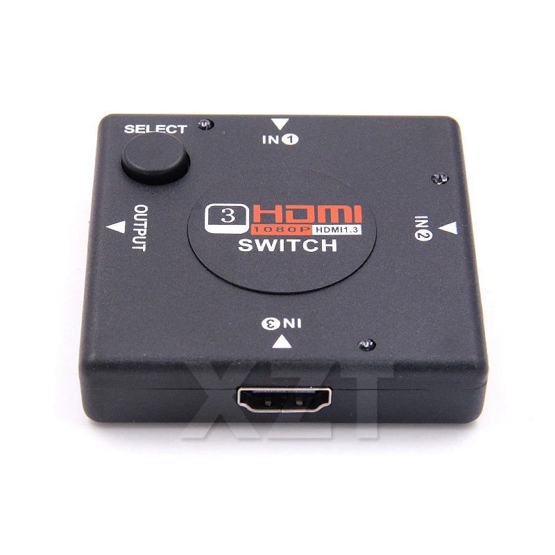 1 шт. 3 входа выход мини порта HDMI переключатель сплиттер коробка для HDTV 1080P видео