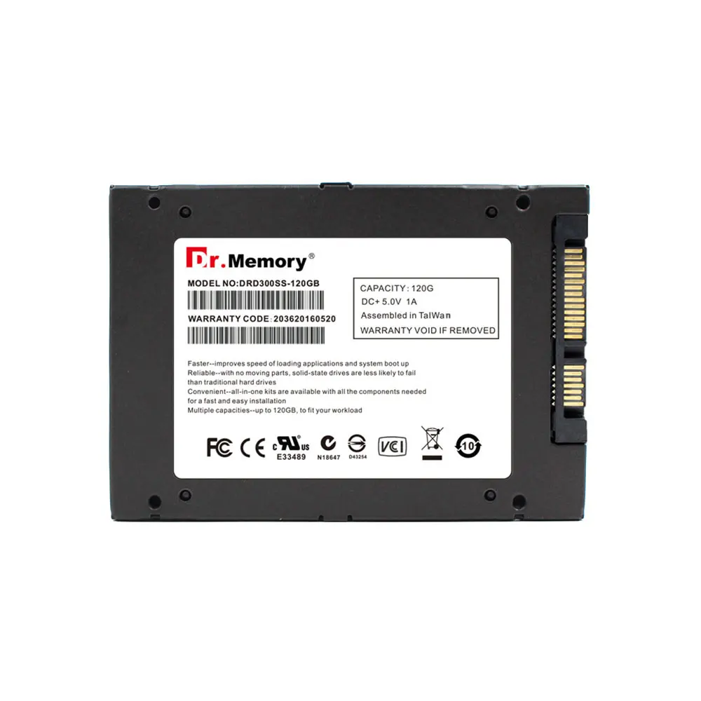 Dr. Memory высокоскоростной твердотельный диск 2,5 ''SSD жесткий диск для ноутбука 120 ГБ/240 ГБ/480 ГБ SATA III 6 ГБ/сек. жесткий диск