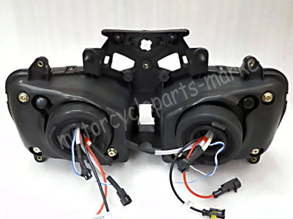 Проектор в сборе HID фара белый ангел красный демон глаза для Honda CBR1000RR CBR 1000 RR 2004 2007