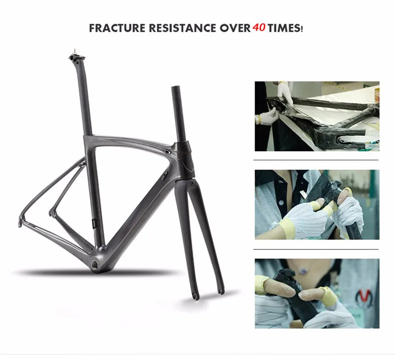 Flash Deal SAVA T800 Carbon Road Frame 700C Road Bike Frame Carbon 1050g Road Bicycle Bike Frame 48cm/50cm/52cm with Carbon Fork + Seatpost 1 Flash Deal SAVA T800 Carbon Road Frame 700C Road Bike Frame Carbon 1050g Road Bicycle Bike Frame 48cm/50cm/52cm with Carbon Fork + Seatpost 1