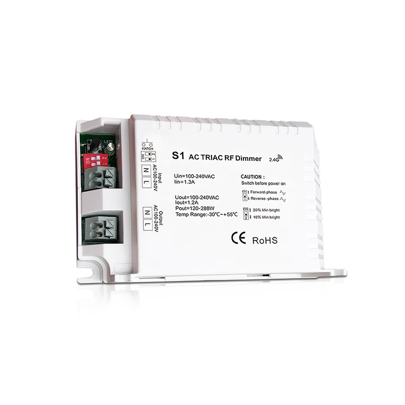 Новый Led Triac диммер 220V Высокая Напряжение 90V 240VAC Вход задней кромки затемнения