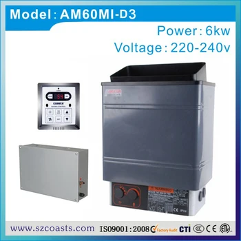 

Home sauna bath spa 6kw 220v 50hz sauna heater with CE
