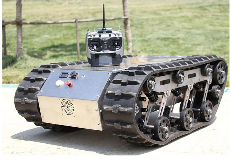 600t гусеничный робот танк шасси RC Smart Crawler Танк платформа поперечное препятствие