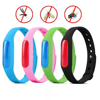 

Random Color 8 Pcs/Set Outdoor Mosquito Repellent Bracelet Anti-mosquito Silicone Wristband Adult Baby Insect Bite Protection