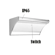 Светодиодный солнечный свет, превосходное качество, светодиодный уличный светильник на фотоэлементах, хорошая Конвертация солнечной панели, яркий светодиодный Солнечный настенный светильник 3 размера