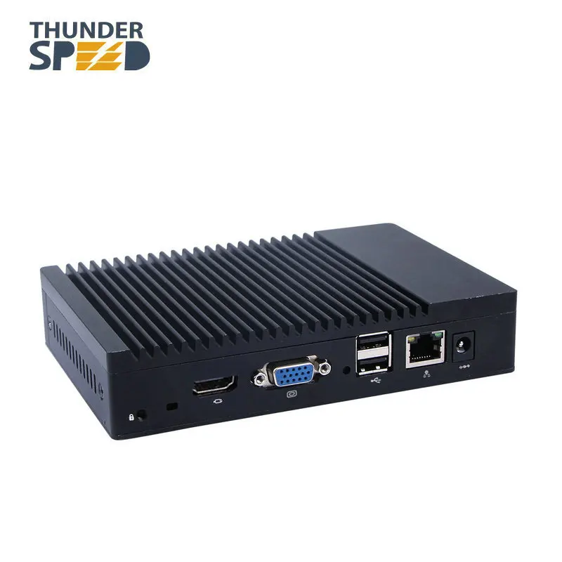 Горячая Распродажа четырехъядерный Мини компьютер Win7 Linux Ubuntu 2 Гб ОЗУ 32 SSD Wake on LAN
