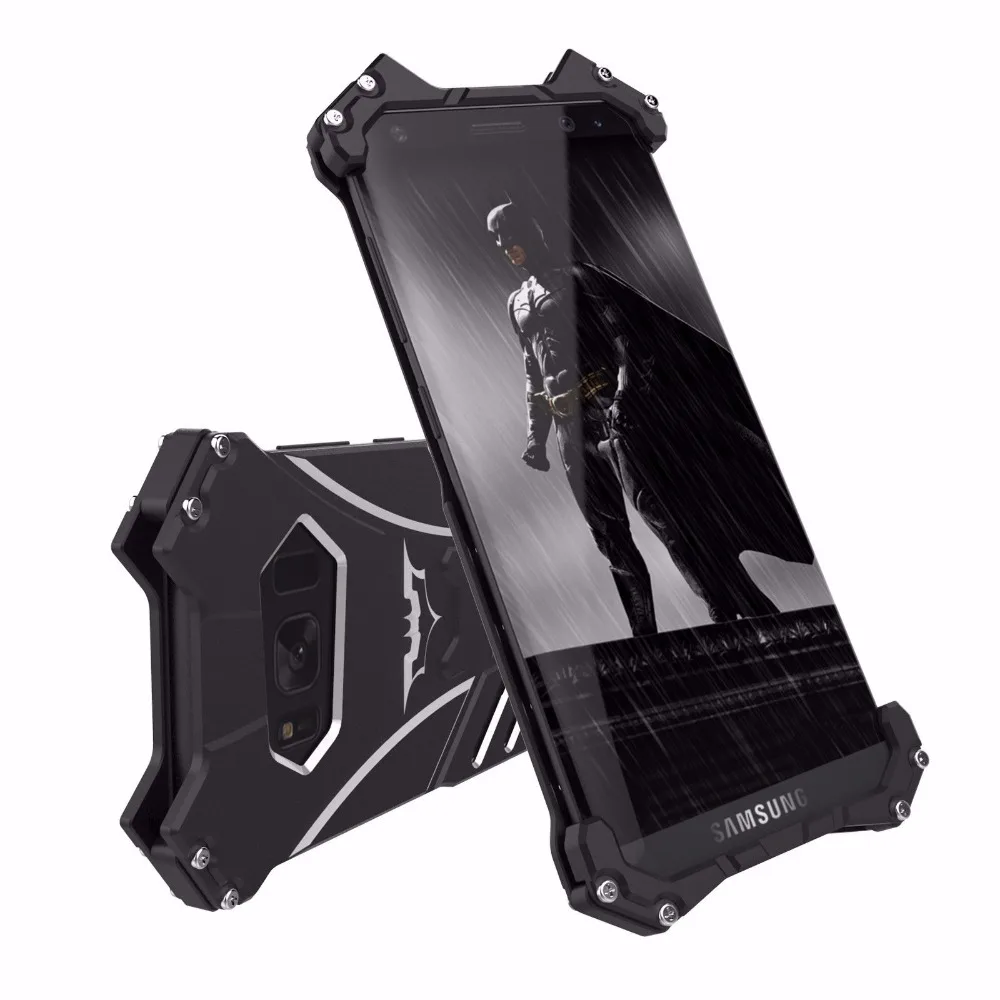 imágenes para R-JUST Para Samsung Galaxy S8 + Metal De Aluminio Cubierta de la Caja a prueba de Golpes Armor Para Samsung Galaxy S8 Plus + Holder imágenes para R-JUST Para Samsung Galaxy S8 + Metal De Aluminio Cubierta de la Caja a prueba de Golpes Armor Para Samsung Galaxy S8 Plus + Holder