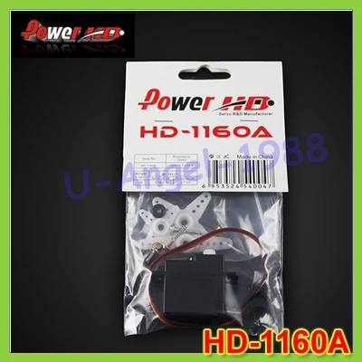 

4set/lot 100% original Power HD HD-1160A Mini Size High Torque Servo 16G 2.7KG+Free shipping