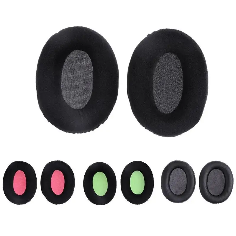 

1 Pair Replacement Earpads Cushion Covers for Kingston Hyper X Cloud II KHX-HSCP-GM Game Headsets Earphone Accessories