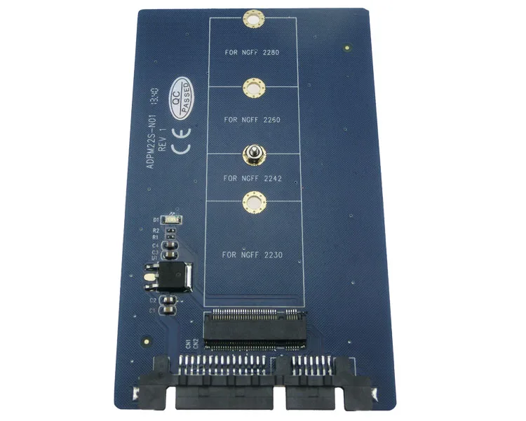 NGFF SSD to SATA adapter card2