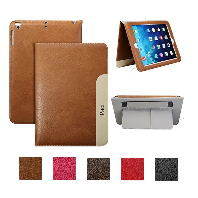 

PU Leather Case for New ipad 2018 2017 9.7 inch Full Body Protective Shell Slim Tablet Back Cover for iPad Air 1 2 Auto Sleep