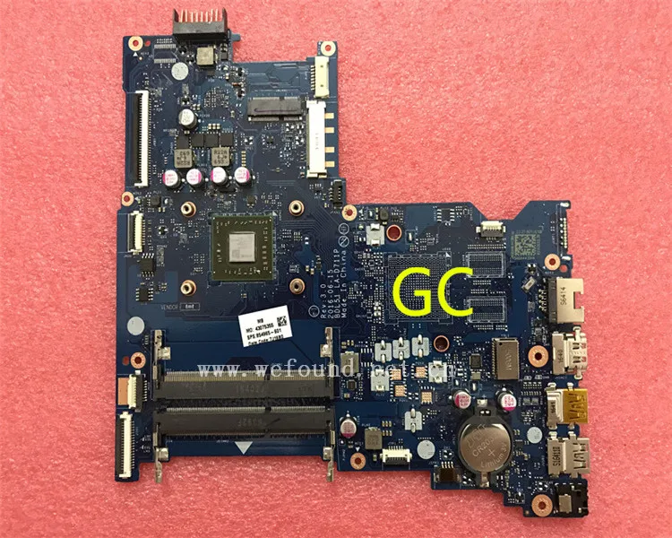 

laptop Motherboard For 15-BA LA-D711P 854965-001 854965-501 system mainboard Fully Tested