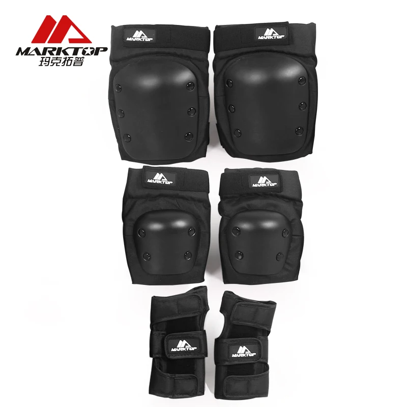 Buy Marktop Skateboard Protection kid/Adult knee Elbow hand Pads Skate