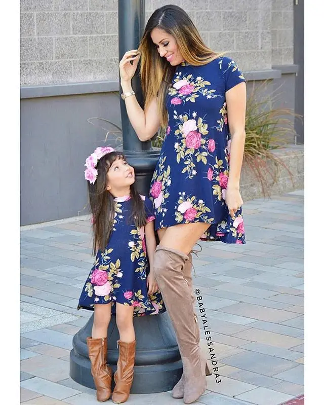 bohemian mommy and me dresses