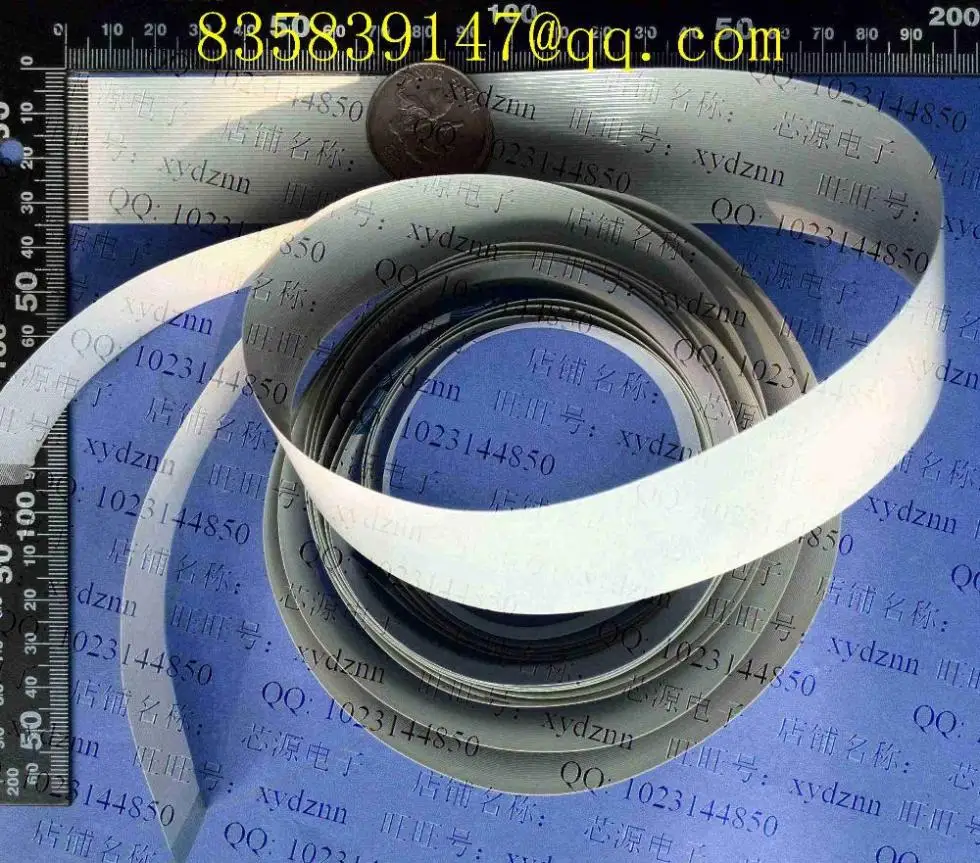

FFC cable 1.0 pitch-32pin-1000mm-B opposite direction flexible flat cable ROHS customization is available