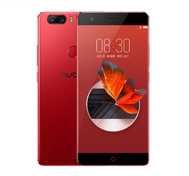 Мобильный телефон Nubia Z17, 4G, 5,5 дюймов, Snapdragon 835, OctaCore, 6 ГБ ram, 64 ГБ rom, водонепроницаемая двойная задняя камера, Android 7,1