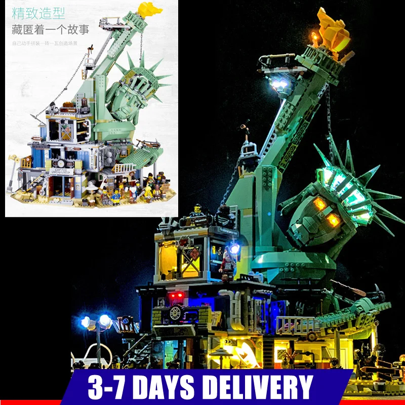 

Movie LED Light Kit Compatible with 70840 LegoINGlys Welcome To APOCALYPSEBURG Set Building Blocks Bricks Educational Toys
