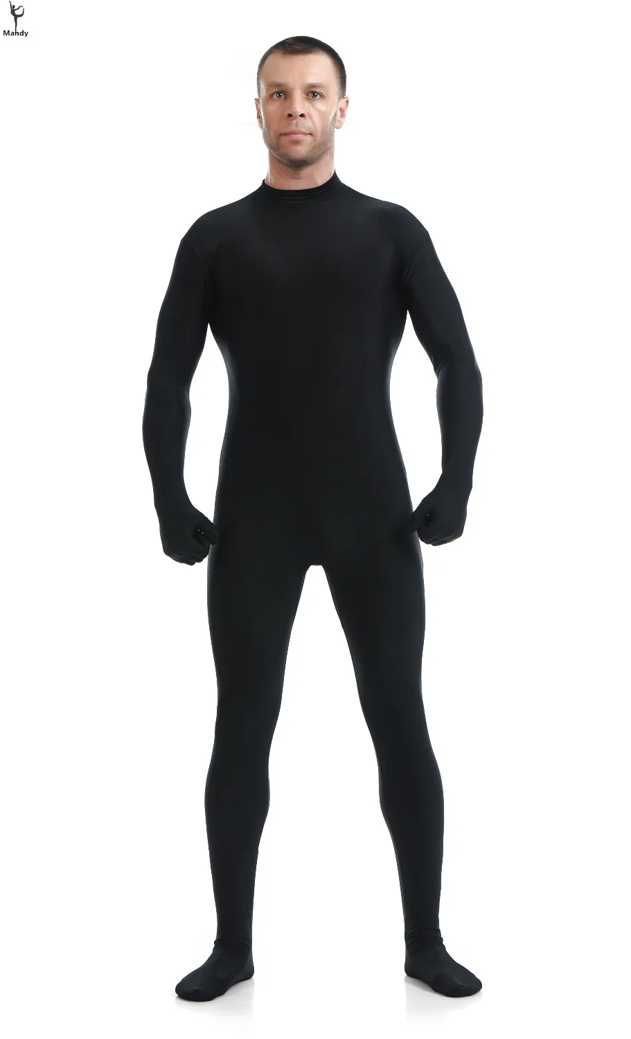 Spandex Suits Skin Unitard Hood 6